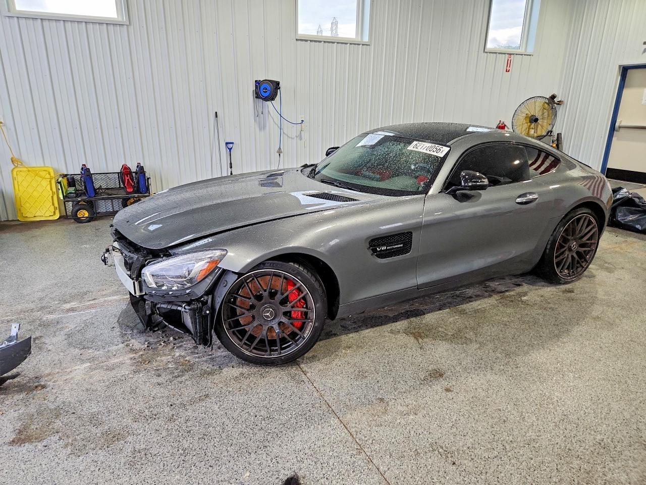 2017 Mercedes-Benz AMG GT S, VIN WDDYJ7JA3HA012672 — Front end