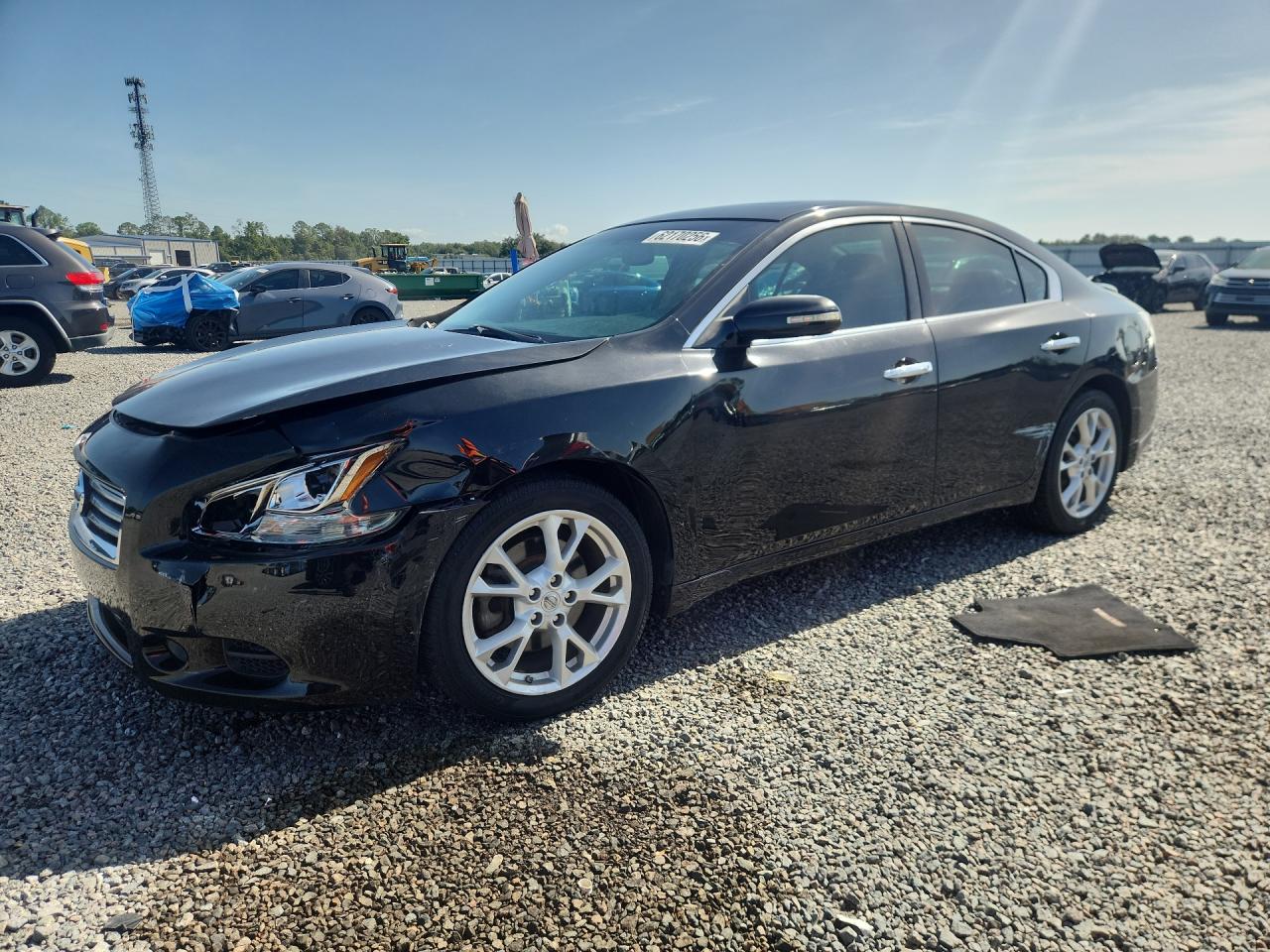 2012 Nissan Maxima SV, VIN 1N4AA5AP2CC817103 — Перед