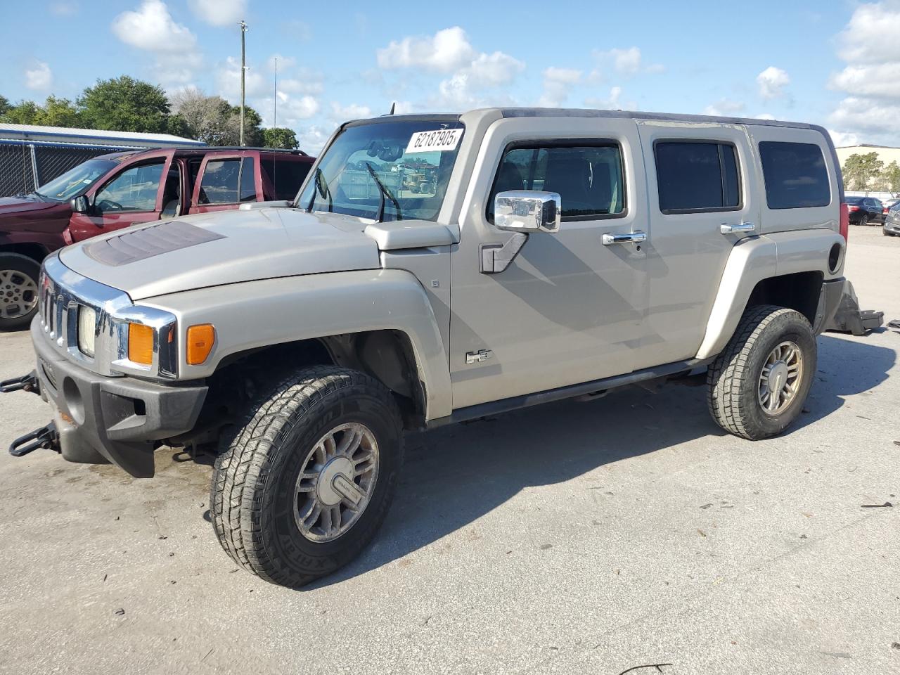 2006 Hummer H3, VIN 5GTDN136968257640 — Мелкие вмятины и царапины