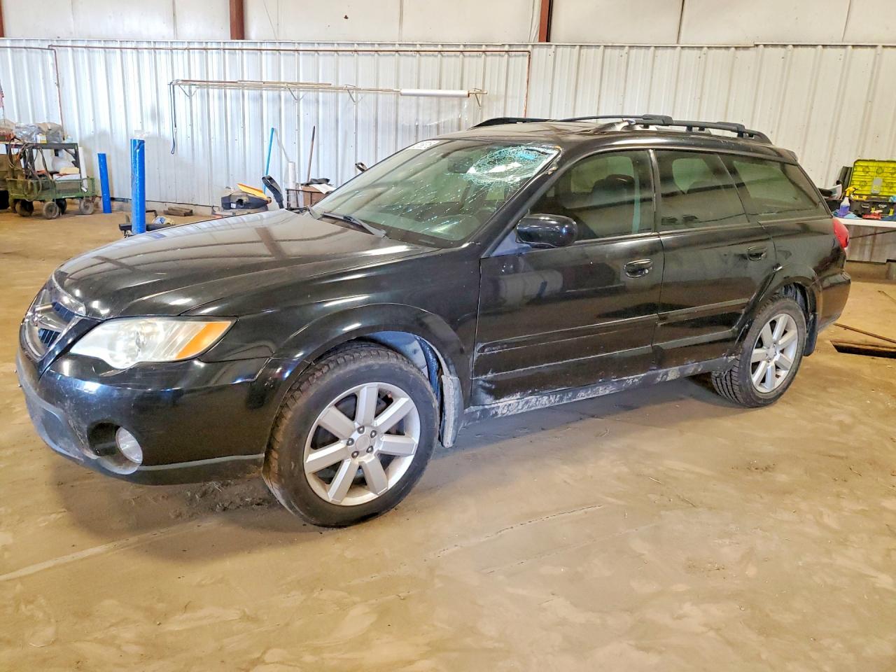 2008 Subaru Outback Limited, VIN 4S4BP62C787346138 — Бок