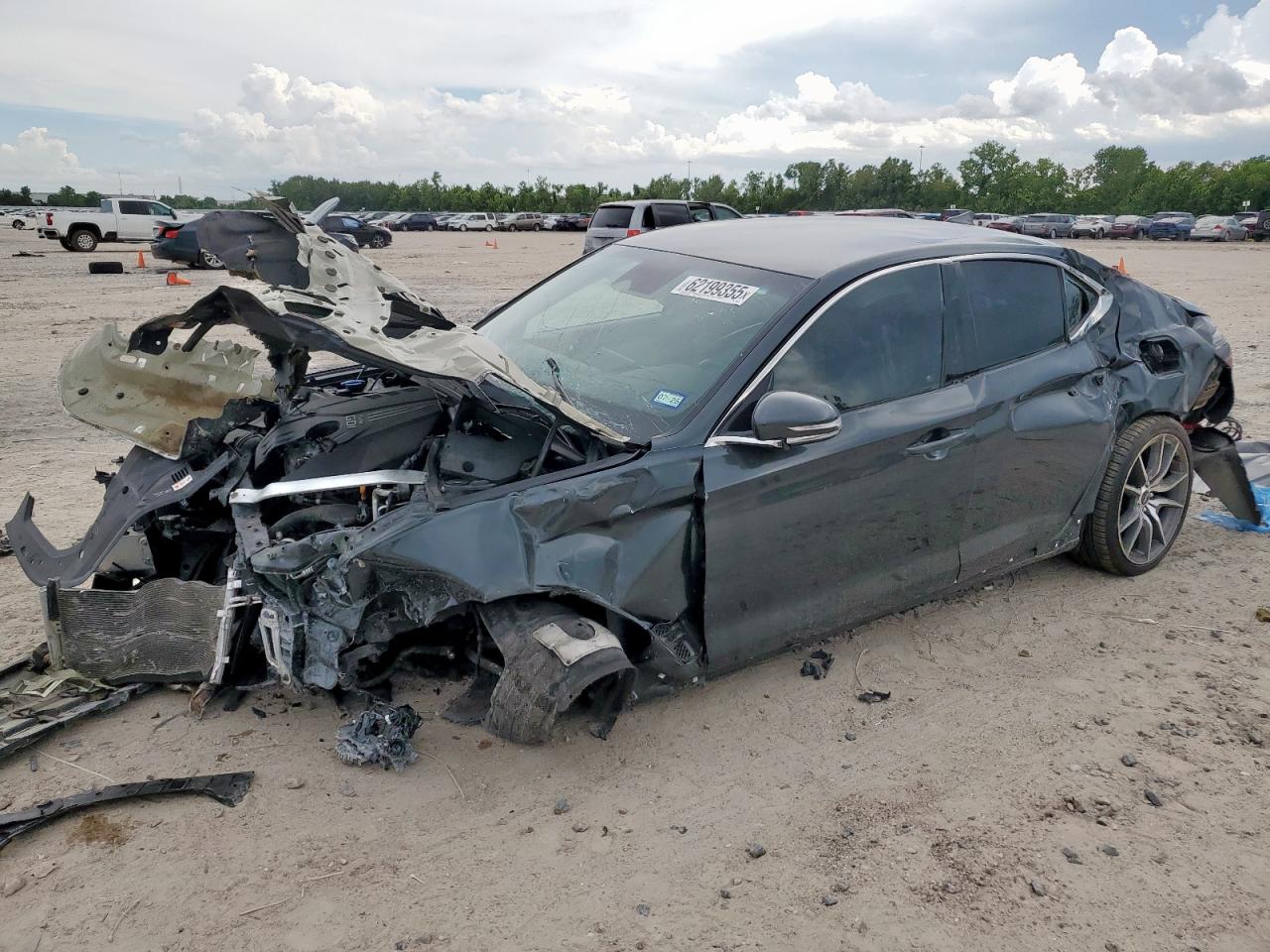 2023 Genesis G70 2.0T, VIN KMTG34TA0PU107684 — All over
