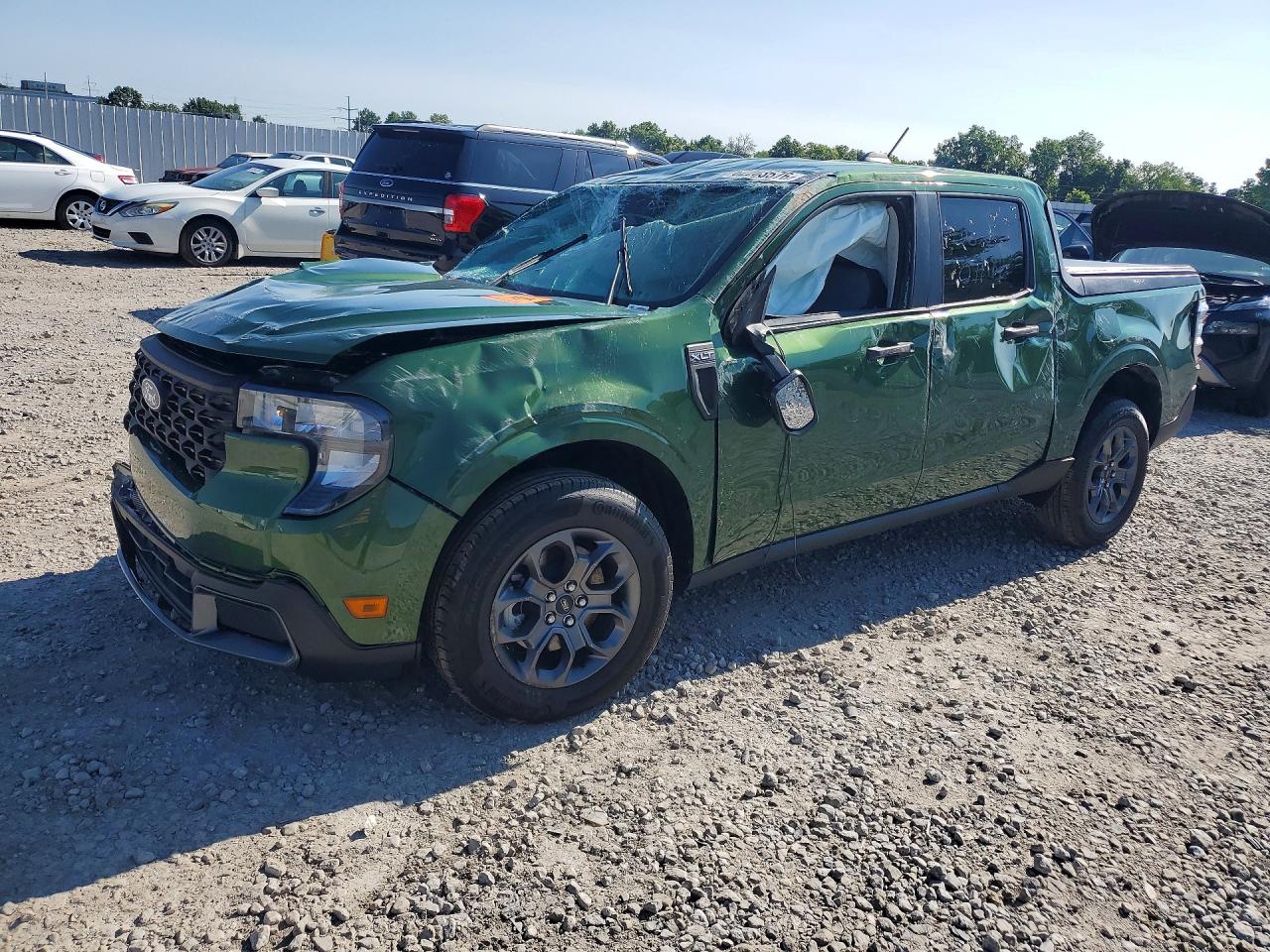 2025 Ford Maverick XLT, VIN 3FTTW8H38SRA25000 — Rollover