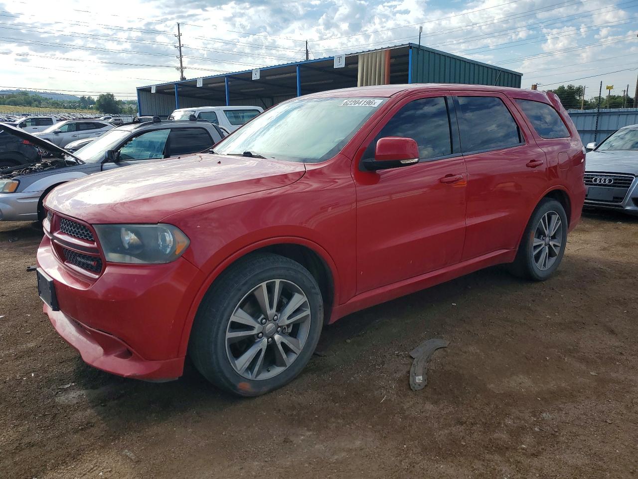 2013 Dodge Durango R/T, VIN 1C4SDJCTXDC685296 — Side