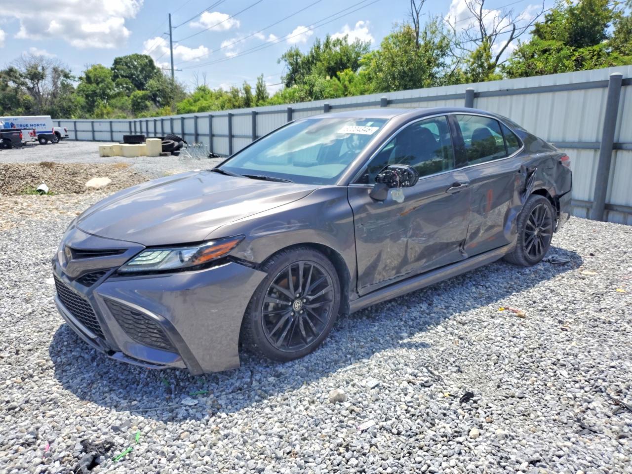 2022 Toyota Camry XSE, VIN 4T1K61AK6NU707046 — Side