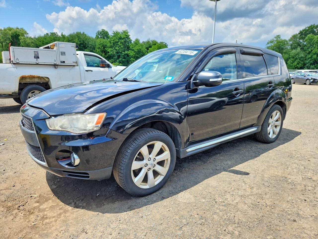 2010 Mitsubishi Outlander GT, VIN JA4JT5AXXAZ007145 — Front end