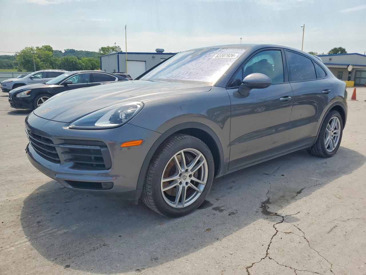 2021 Porsche Cayenne, VIN WP1BA2AY1MDA42325 — Rear end