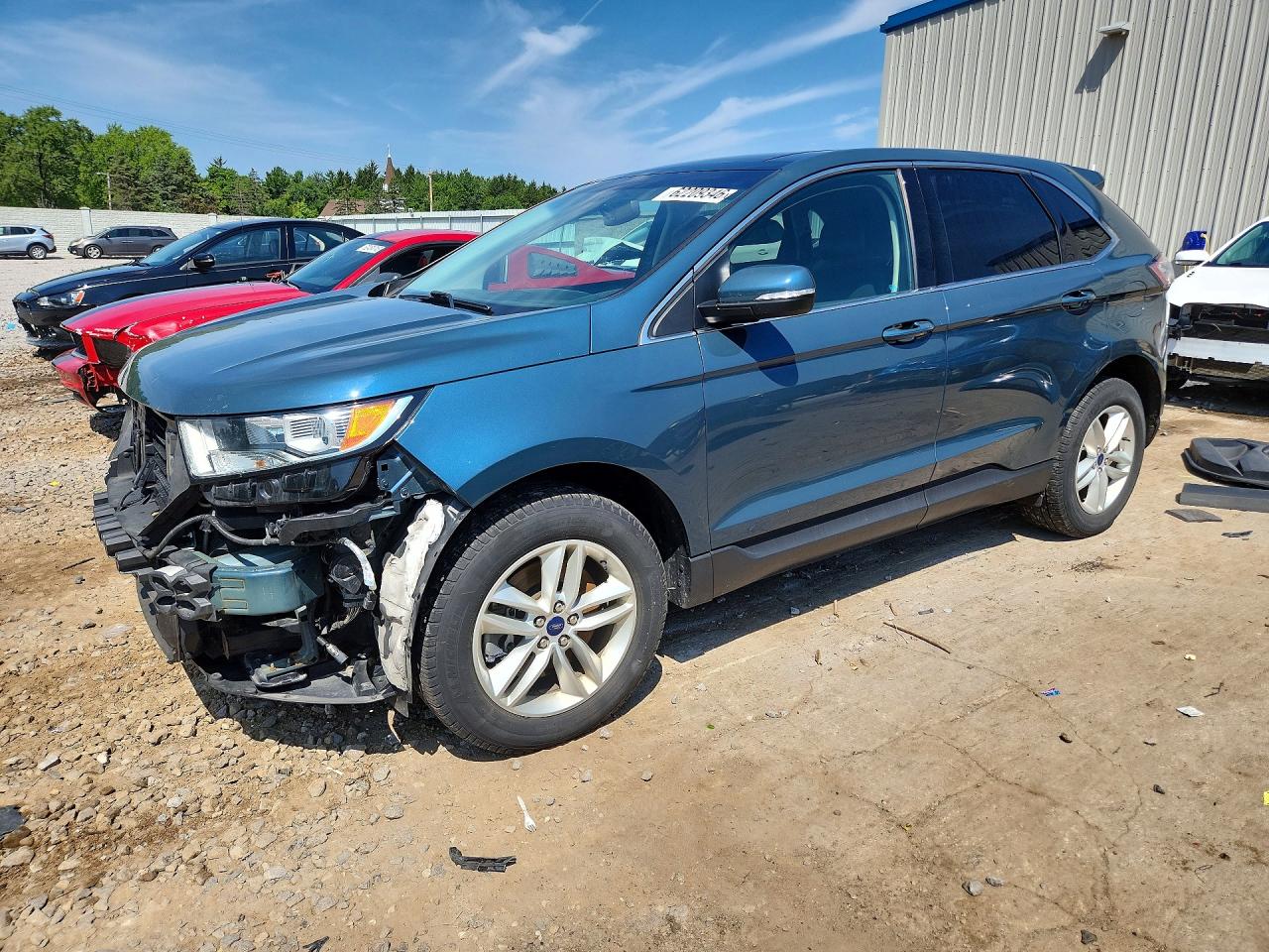 2016 Ford Edge SEL, VIN 2FMPK4J95GBC40713 — Front end