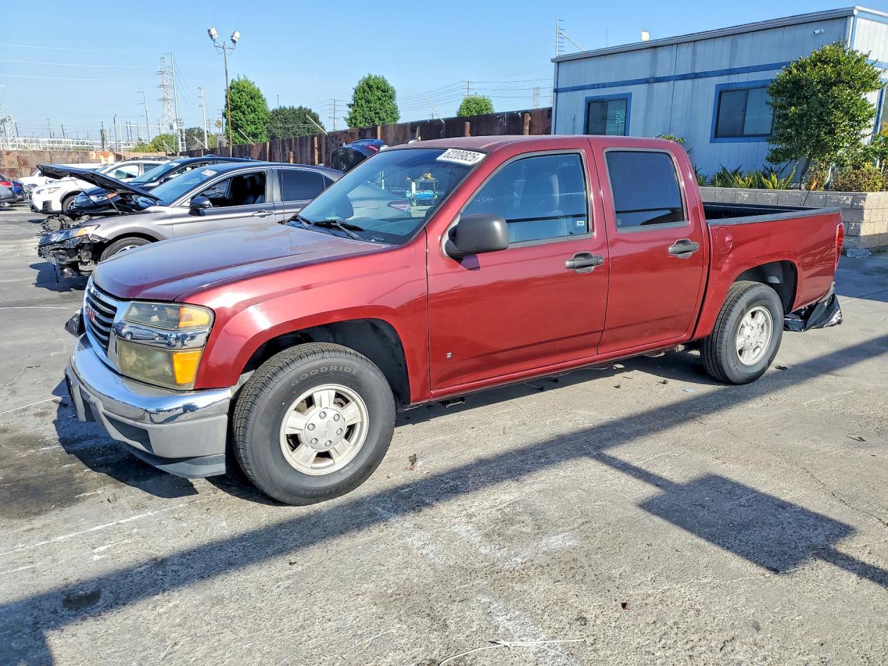 2008 GMC Canyon SLE1, VIN 1GTCS13EX88131373 — Side