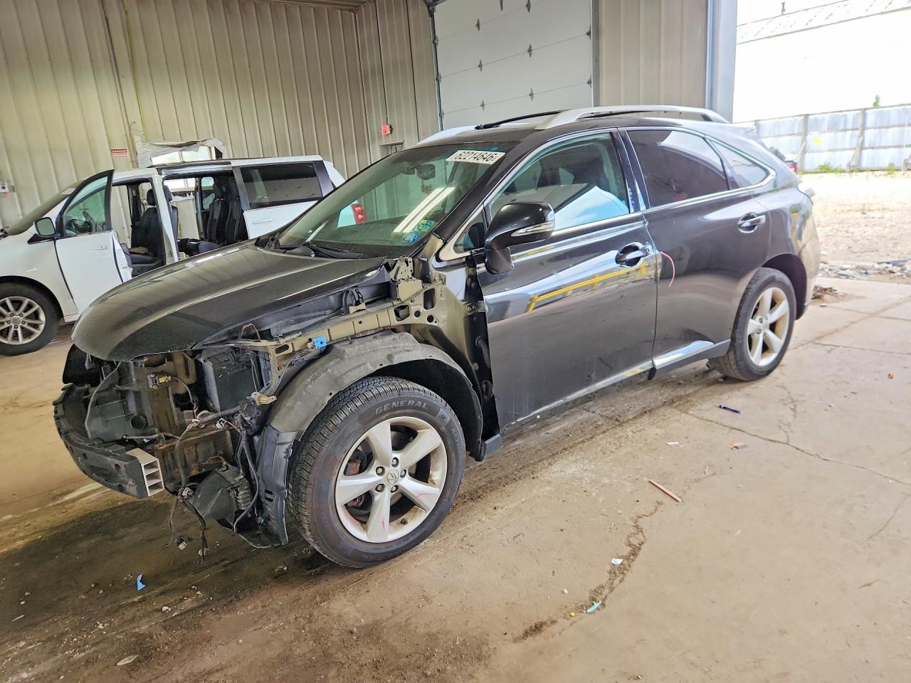 2012 Lexus RX 350, VIN 2T2BK1BA7CC125050 — Front end