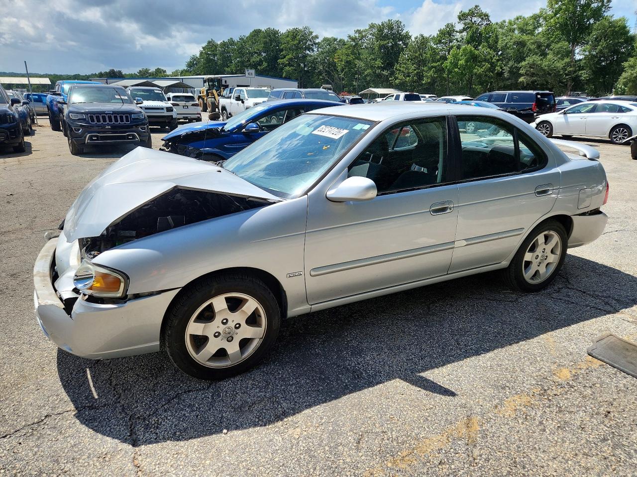 2005 Nissan Sentra S, VIN 3N1CB51D85L562537 — Перед