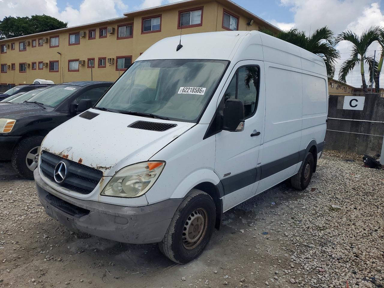 2012 Mercedes-Benz Sprinter Cargo, VIN WD3PE7CC7C5653151 — Normal wear