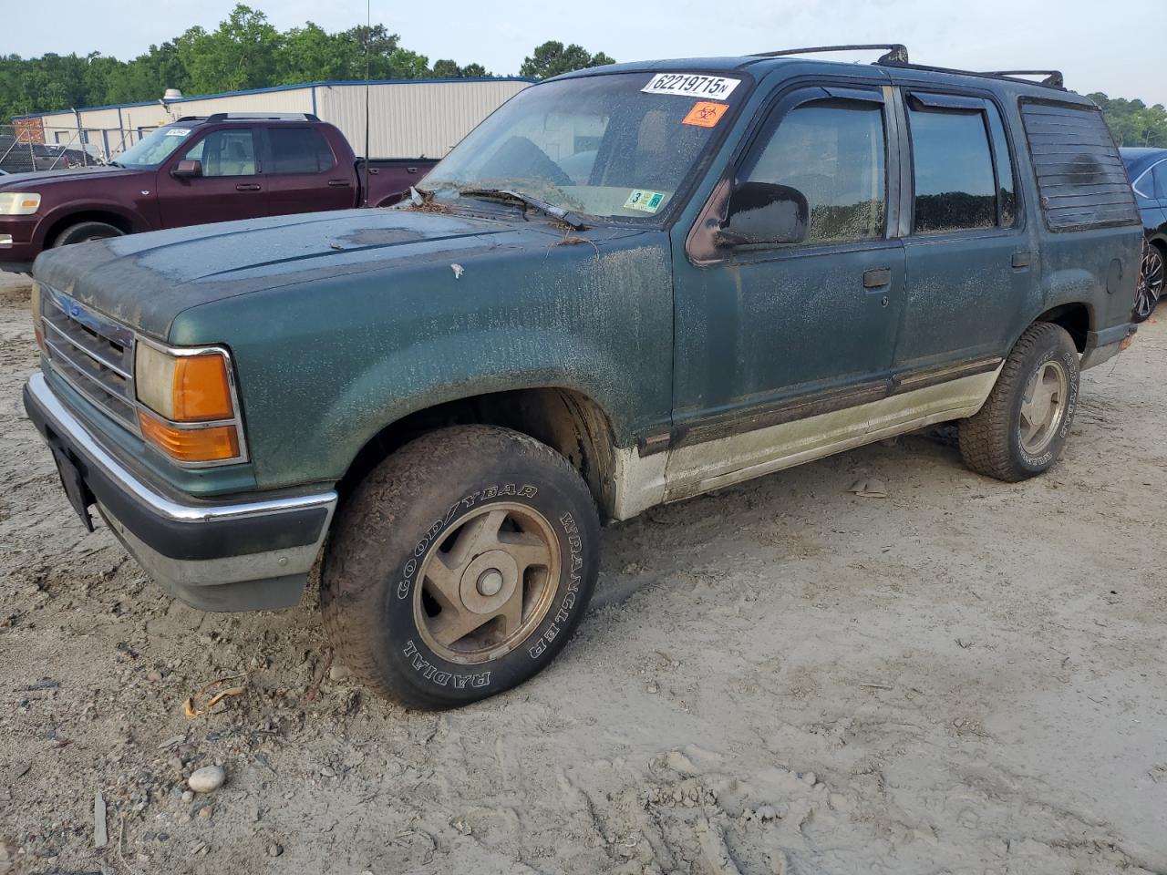 1991 Ford Explorer XL, VIN 1FMDU34X4MUD75057 — Minor dents and scratches