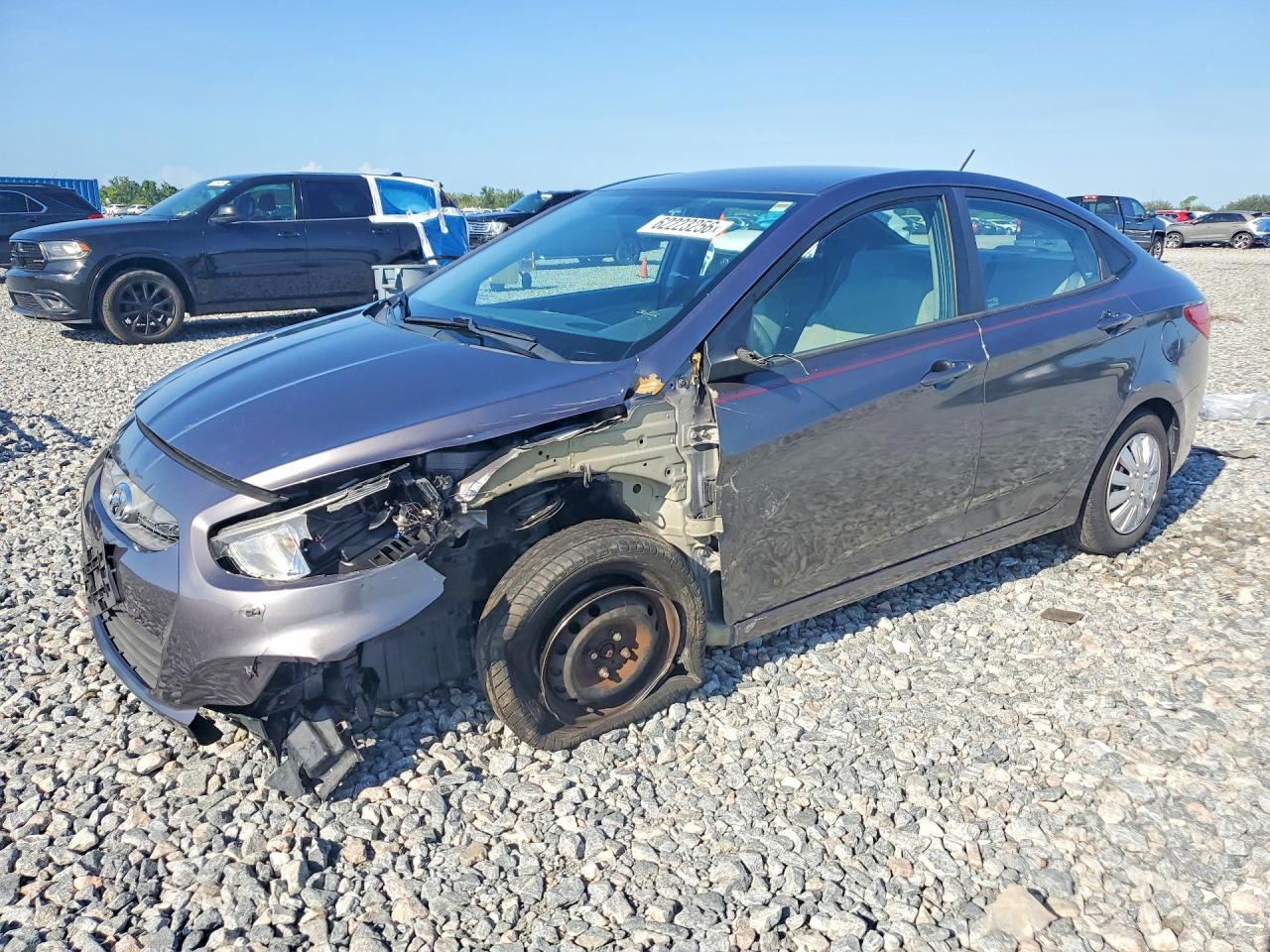 2017 Hyundai Accent SE, VIN KMHCT4AE3HU173582 — Front end