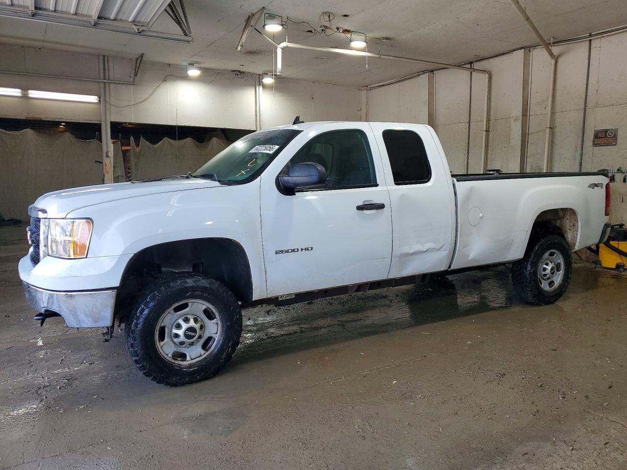2013 GMC Sierra 2500HD Work Truck, VIN 1GT22ZC89DZ235359 — Water / flood