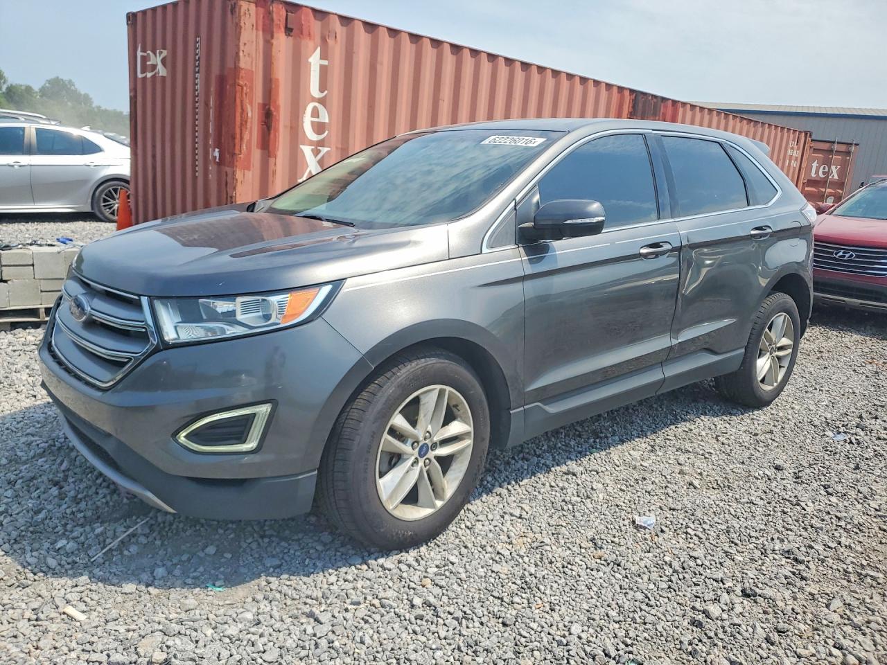 2017 Ford Edge SEL, VIN 2FMPK3J9XHBB02029 — Front end