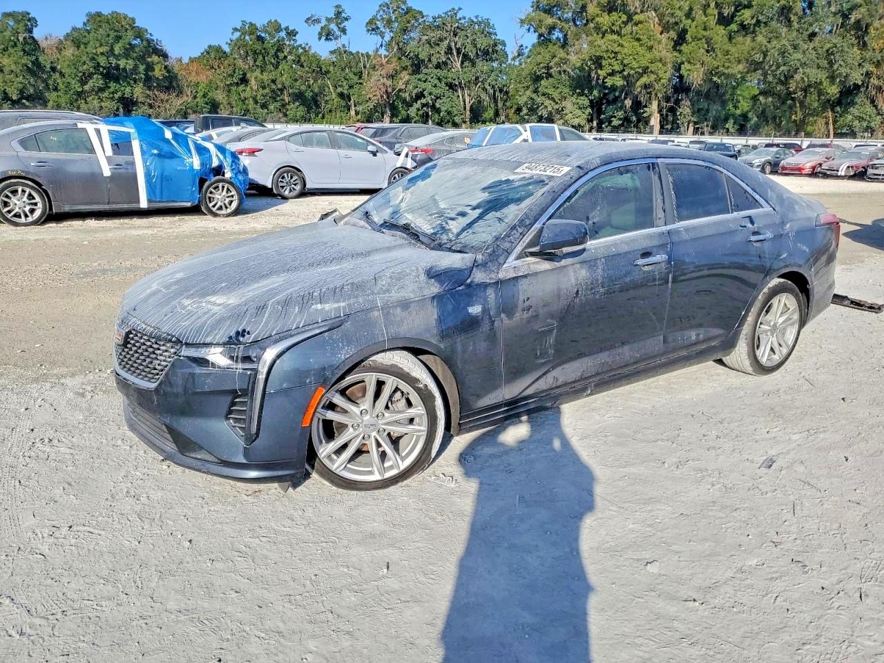 2020 Cadillac CT4 Luxury, VIN 1G6DA5RKXL0143562 — Front end