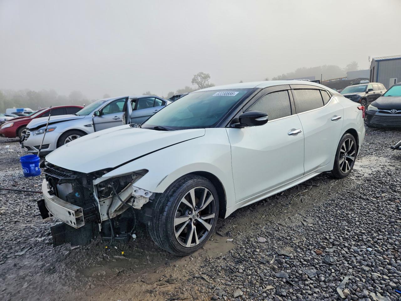 2017 Nissan Maxima SV, VIN 1N4AA6APXHC412135 — Перед