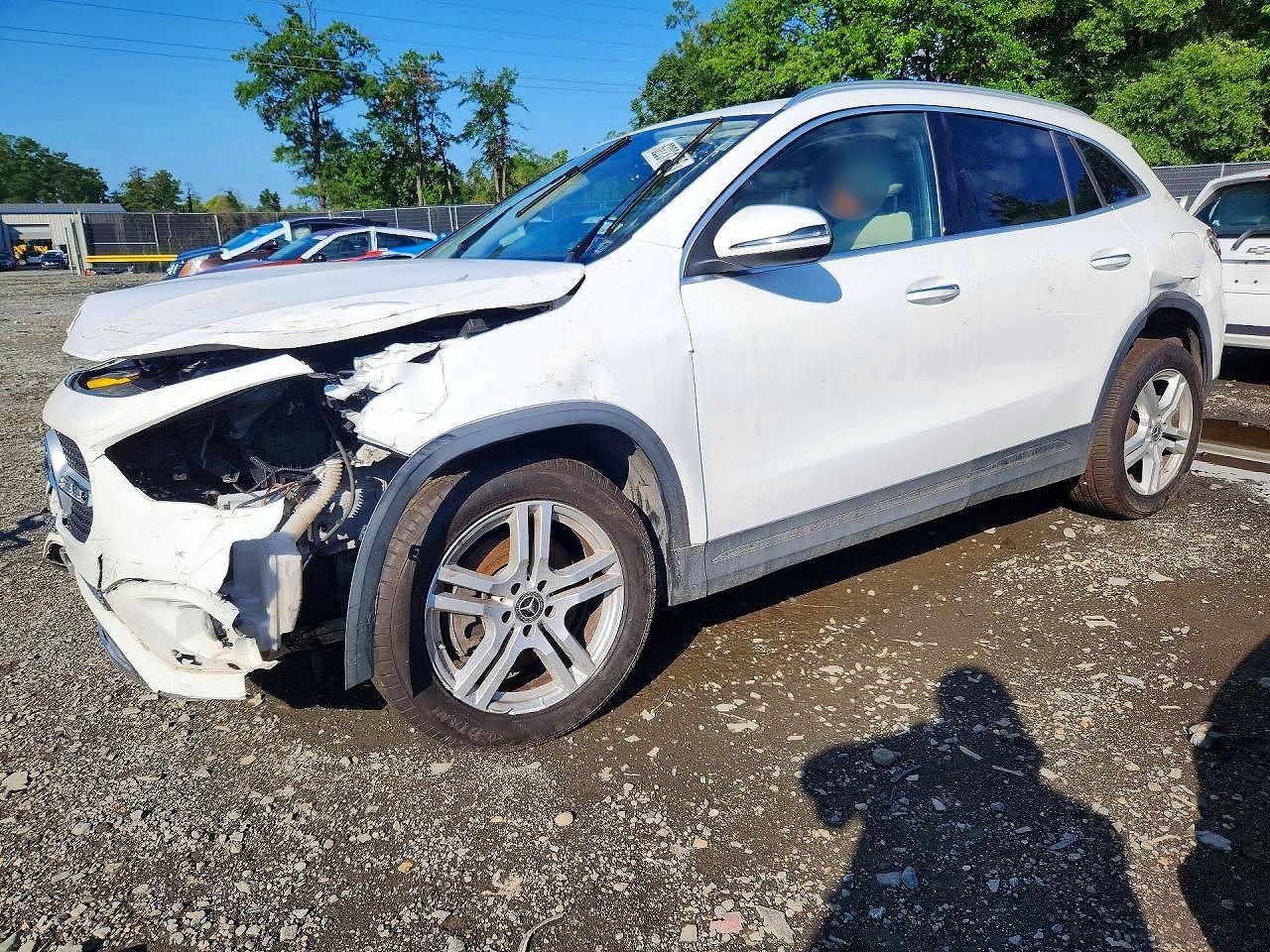 2021 Mercedes-Benz GLA 250, VIN W1N4N4HB2MJ215405 — Фото с аукциона