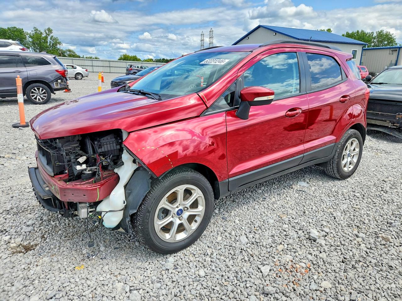 2018 Ford EcoSport SE, VIN MAJ3P1TE3JC162328 — Front end