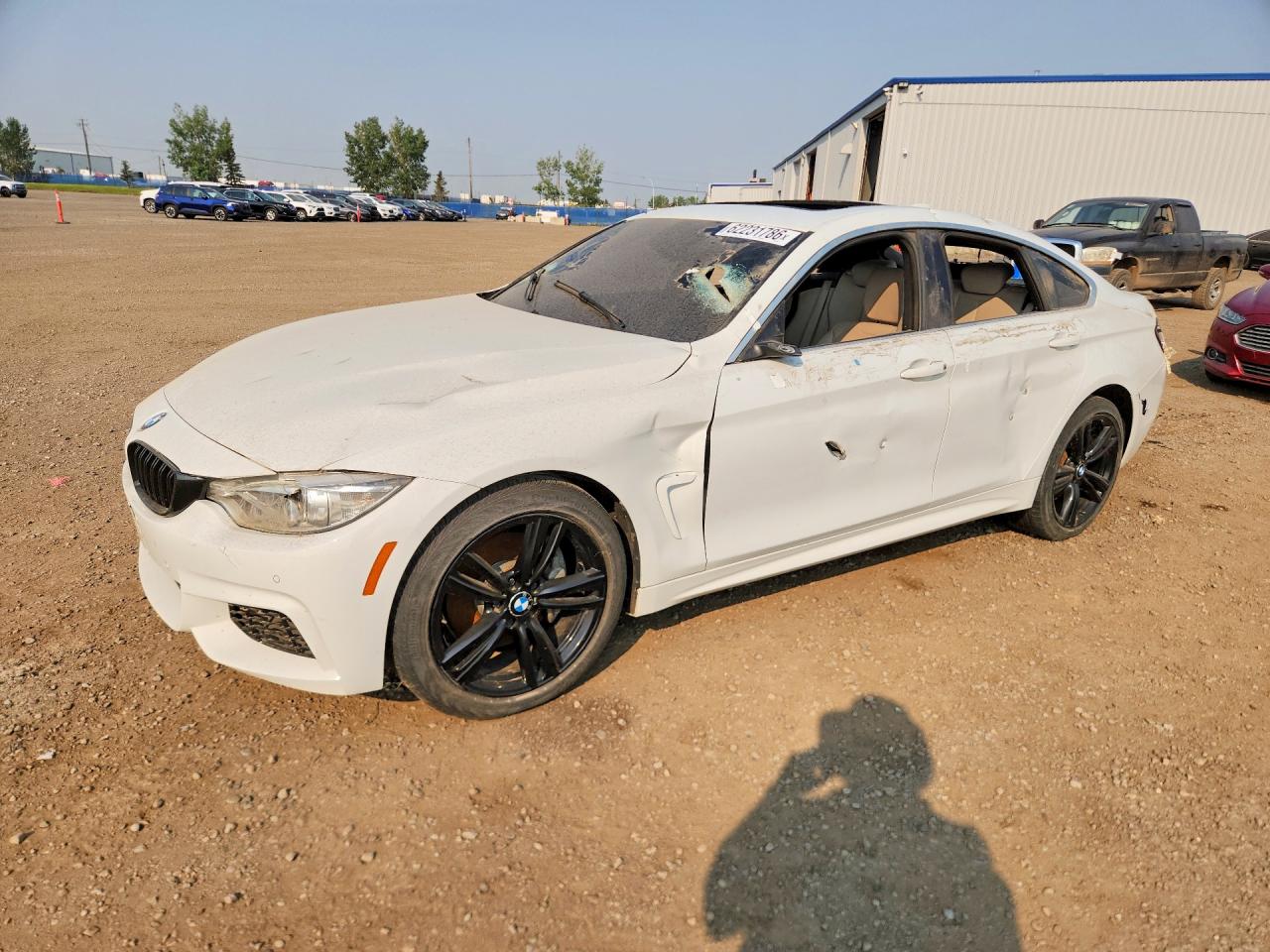 2015 BMW 4 Series 435i xDrive, VIN WBA4B3C54FD669942 — Vandalism
