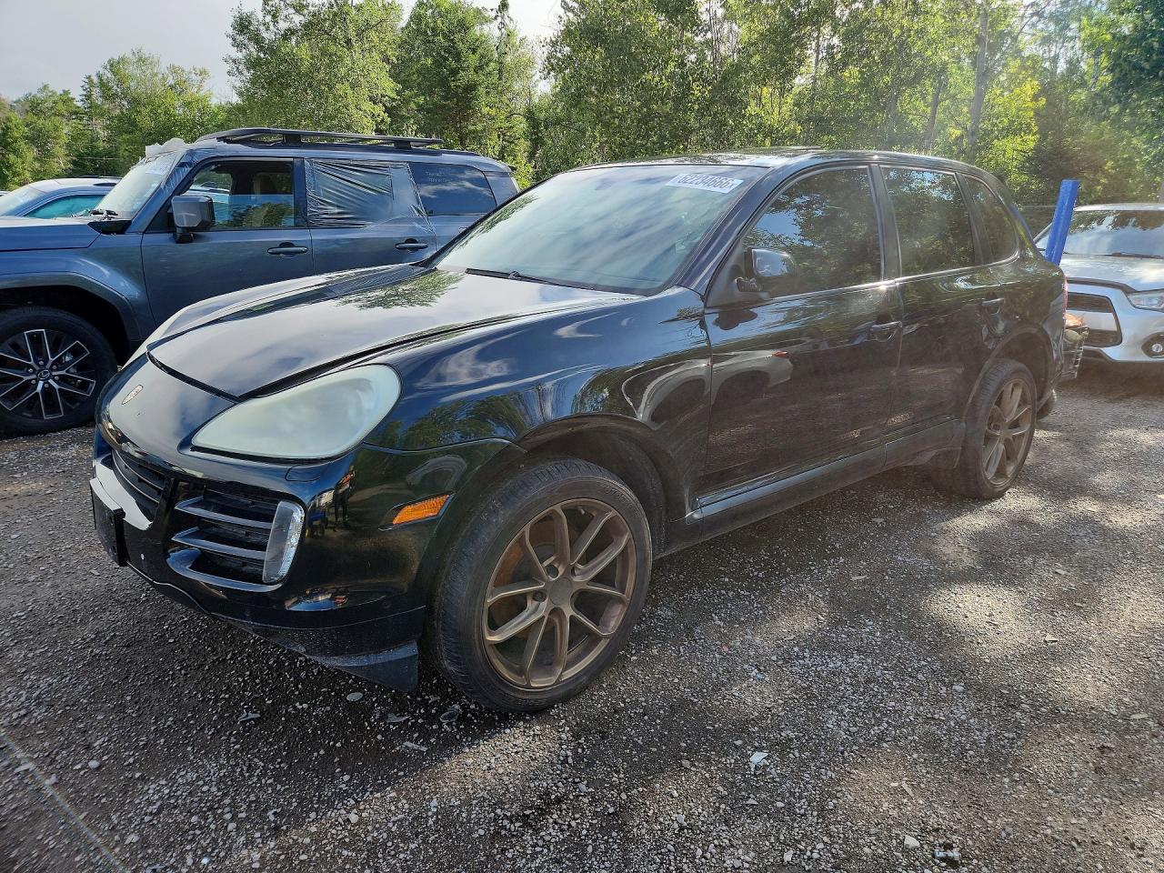 2010 Porsche Cayenne S, VIN WP1AB2AP2ALA51360 — Rear end