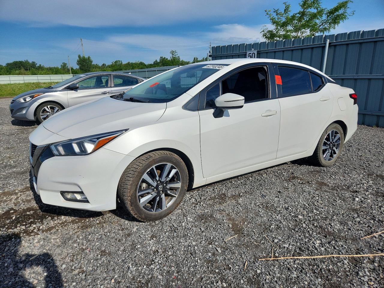 2021 Nissan Versa SV, VIN 3N1CN8EV1ML876900 — Water / flood