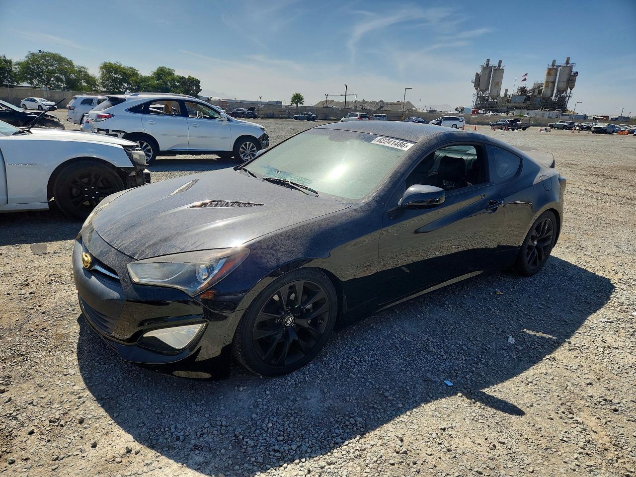 2014 Hyundai Genesis Coupe R-Spec, VIN KMHHT6KD4EU113717 — Minor dents and scratches