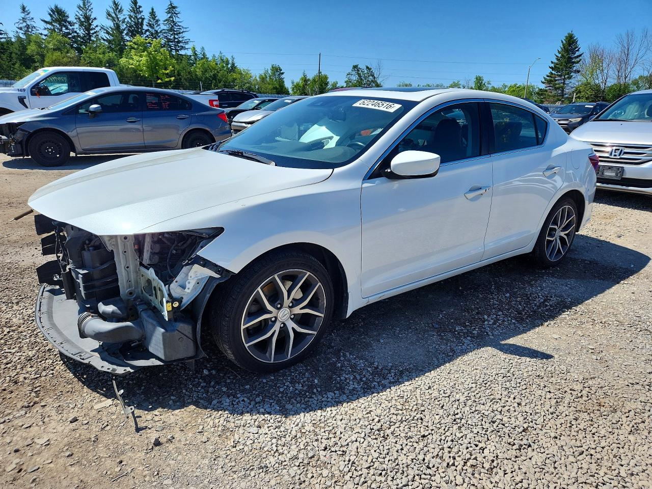 2020 Acura ILX Premium, VIN 19UDE2F76LA800482 — Front end