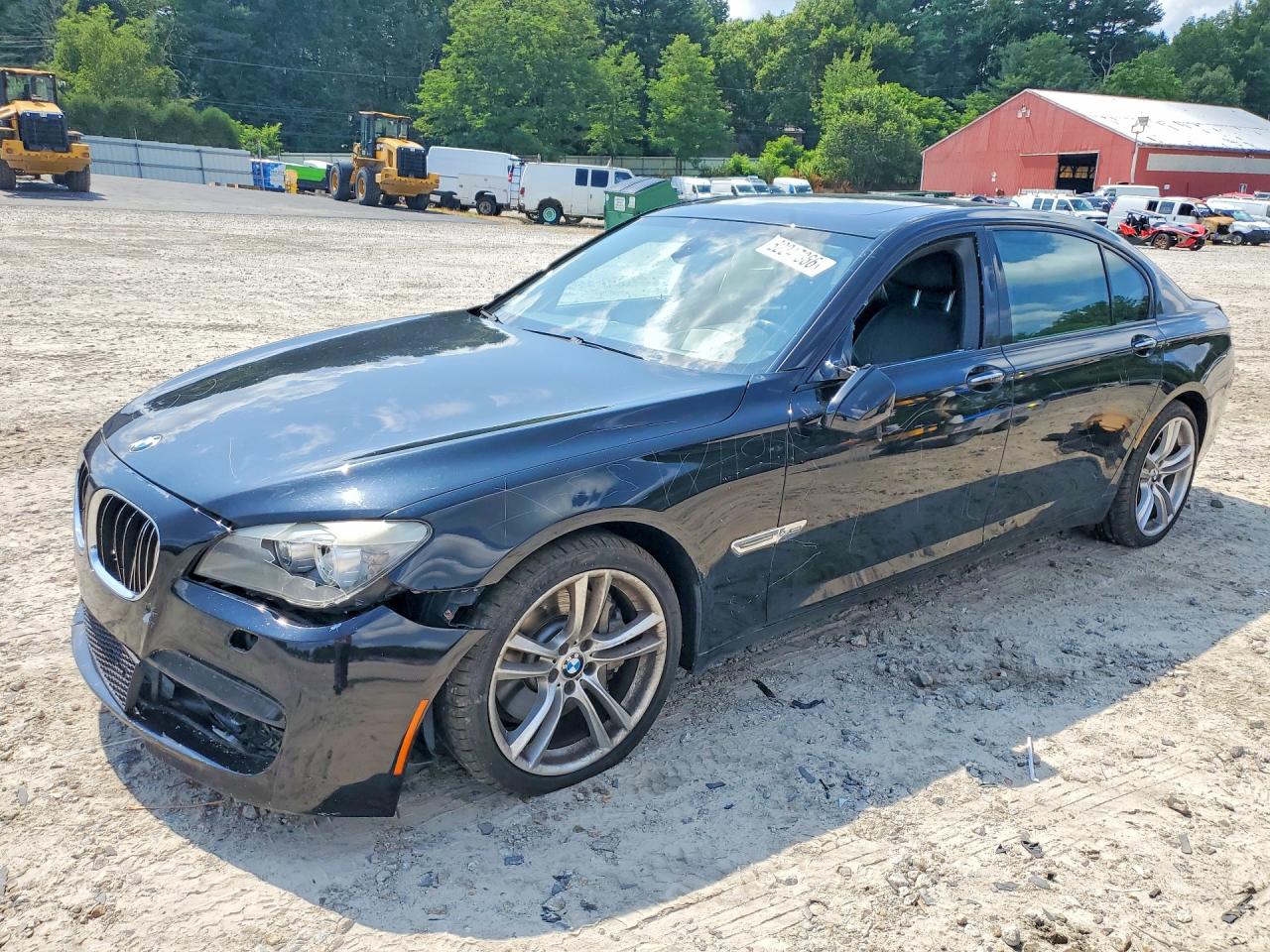 2012 BMW 7 Series 750Li xDrive, VIN WBAKC8C50CC436451 — Vandalism