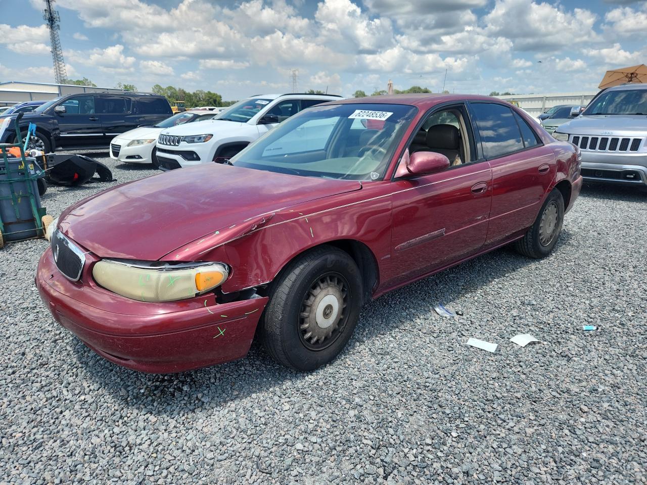 2003 Buick Century Custom, VIN 2G4WS55J931187942 — Front end