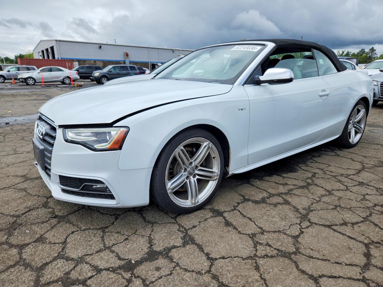 2014 Audi S5 Premium Plus, VIN WAUCGAFH3EN000187 — Undercarriage