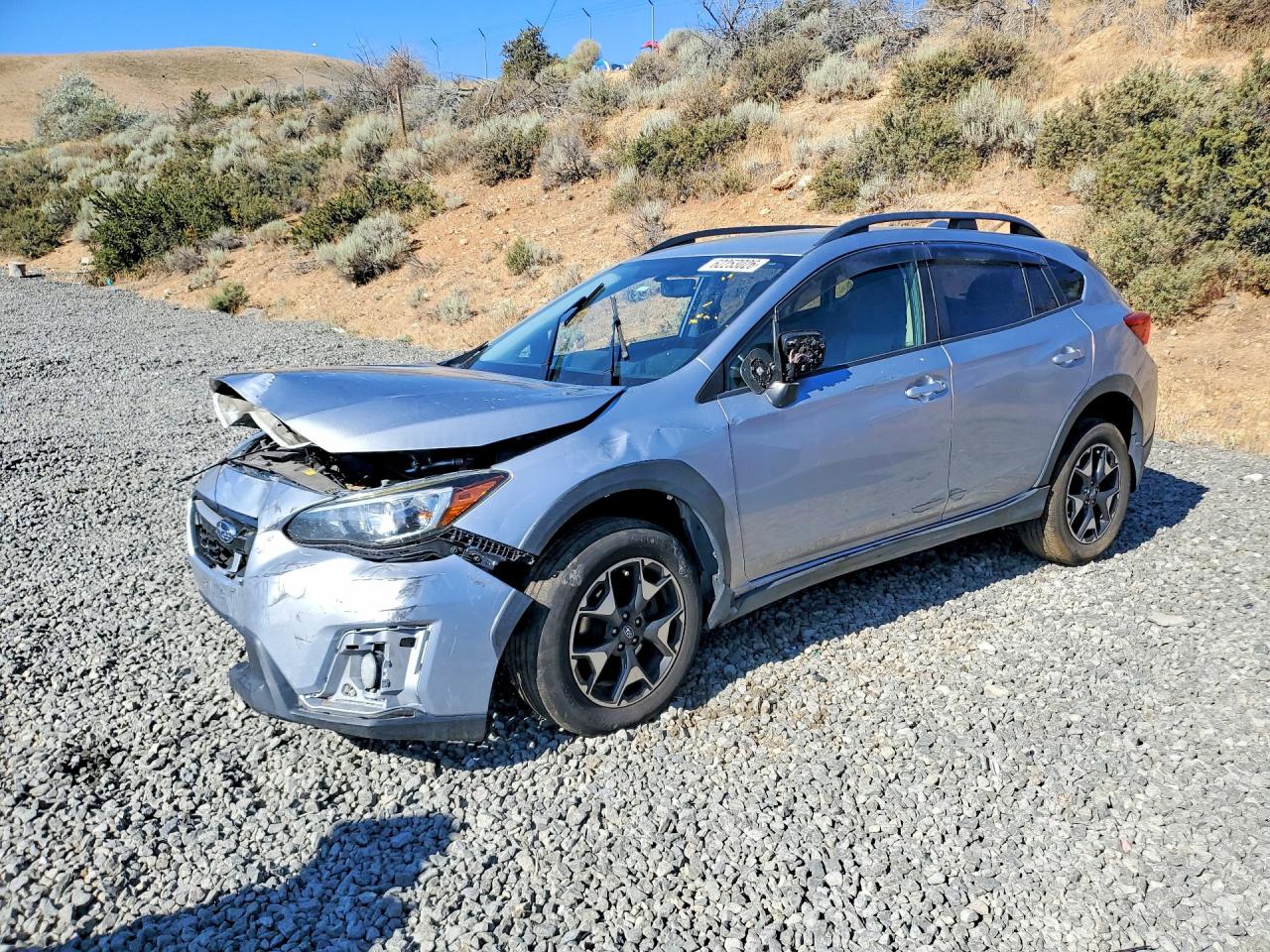 2019 Subaru Crosstrek Premium, VIN JF2GTACC5K8393176 — Front end