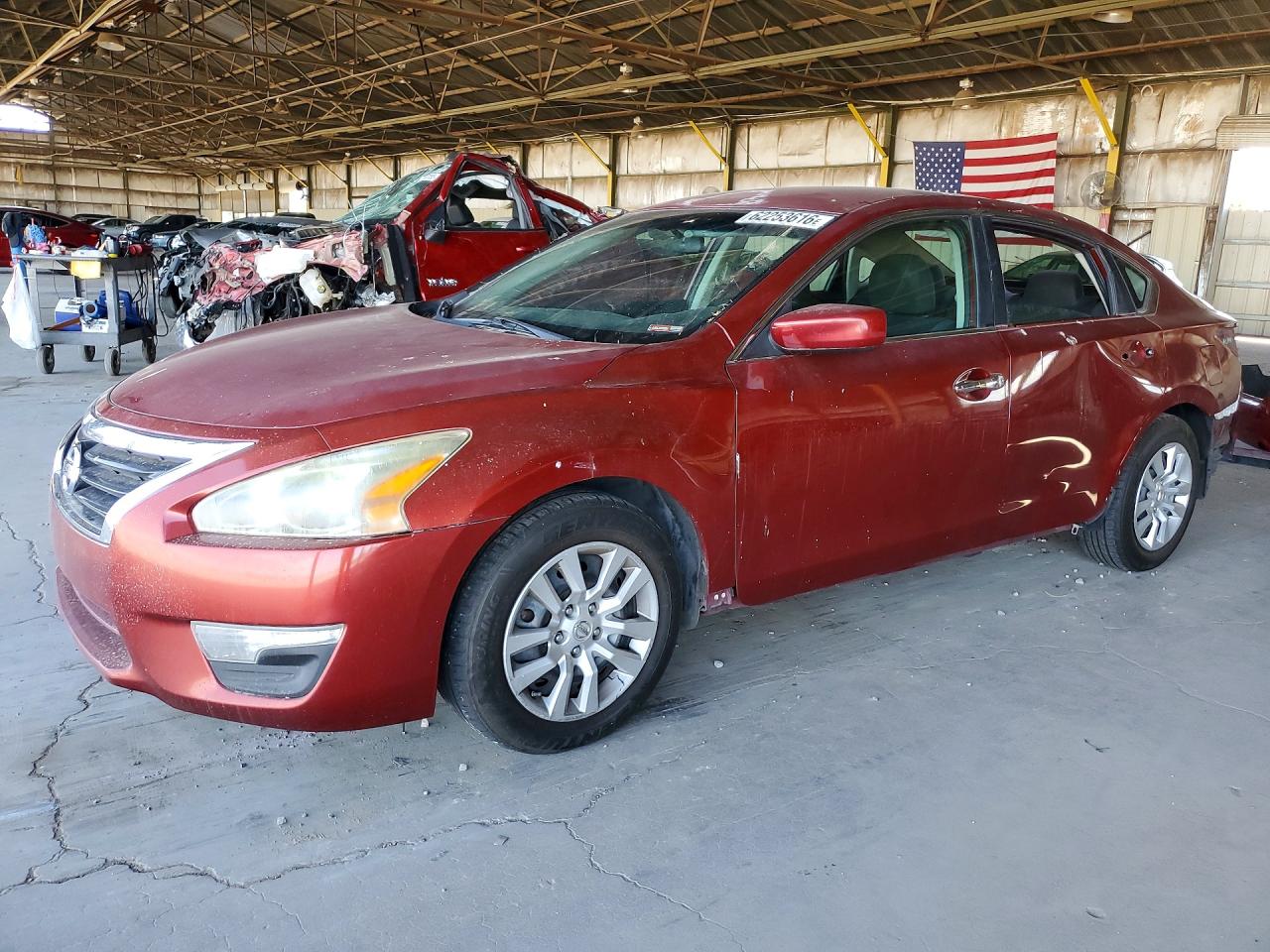 2015 Nissan Altima S, VIN 1N4AL3AP6FC263664 — Rear end
