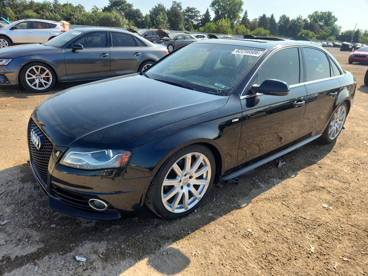 2012 Audi A4 Premium Plus, VIN WAUFFAFLXCN012340 — Крыша