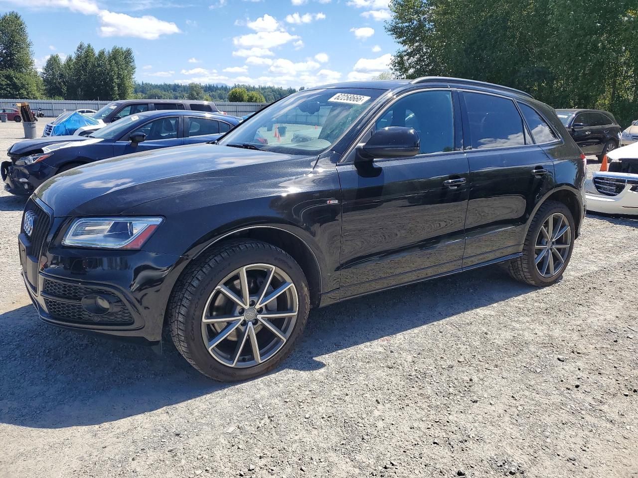 2015 Audi Q5 Premium Plus, VIN WA1DGAFP7FA038216 — Бок