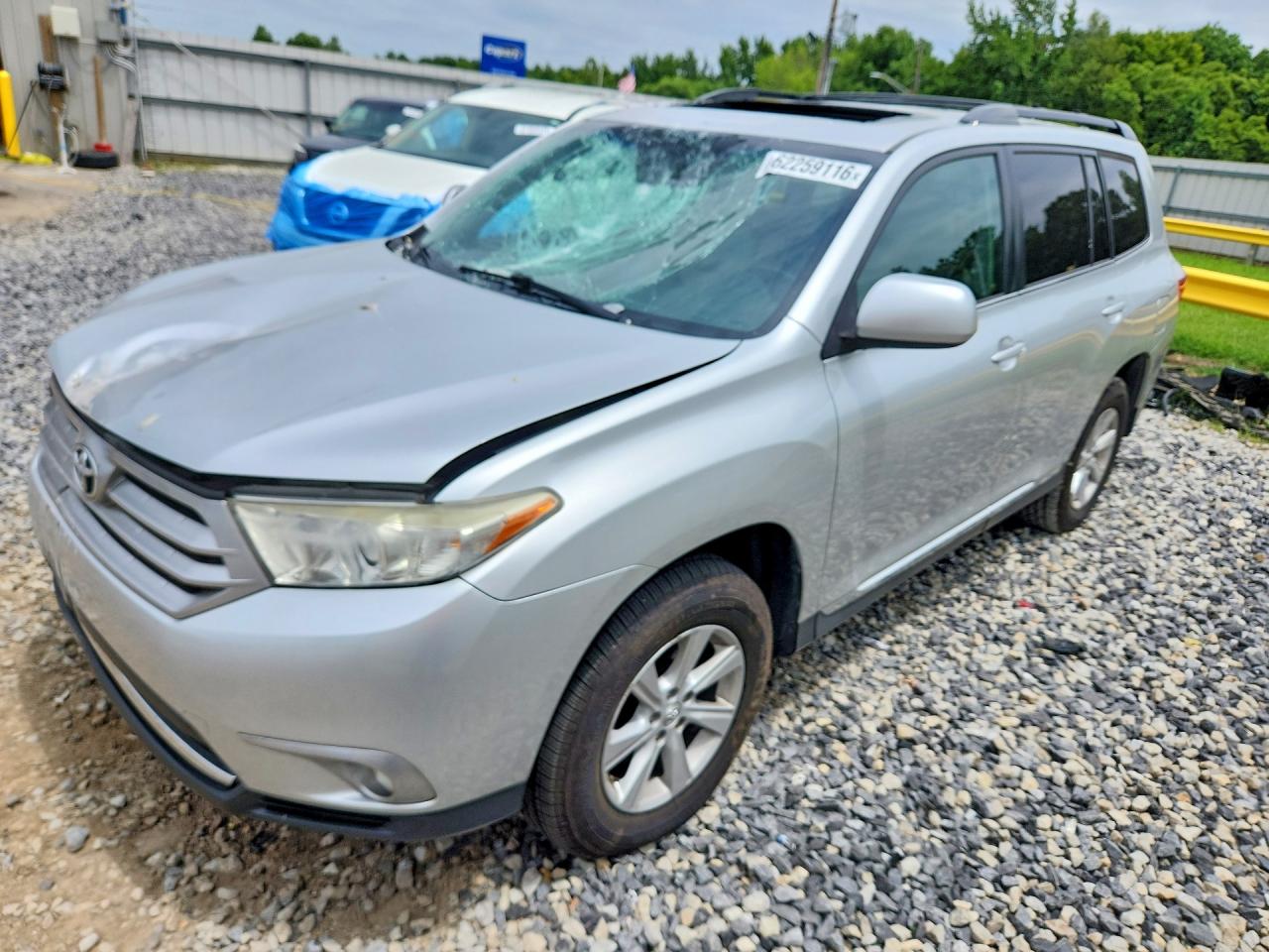 2013 Toyota Highlander Plus, VIN 5TDBK3EH9DS184053 — All over
