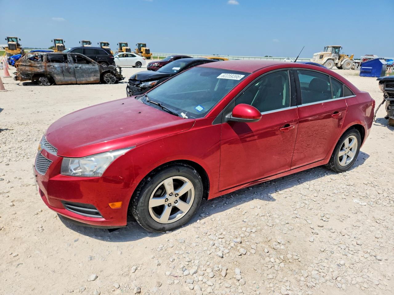 2014 Chevrolet Cruze 1LT, VIN 1G1PC5SB4E7184528 — Normal wear