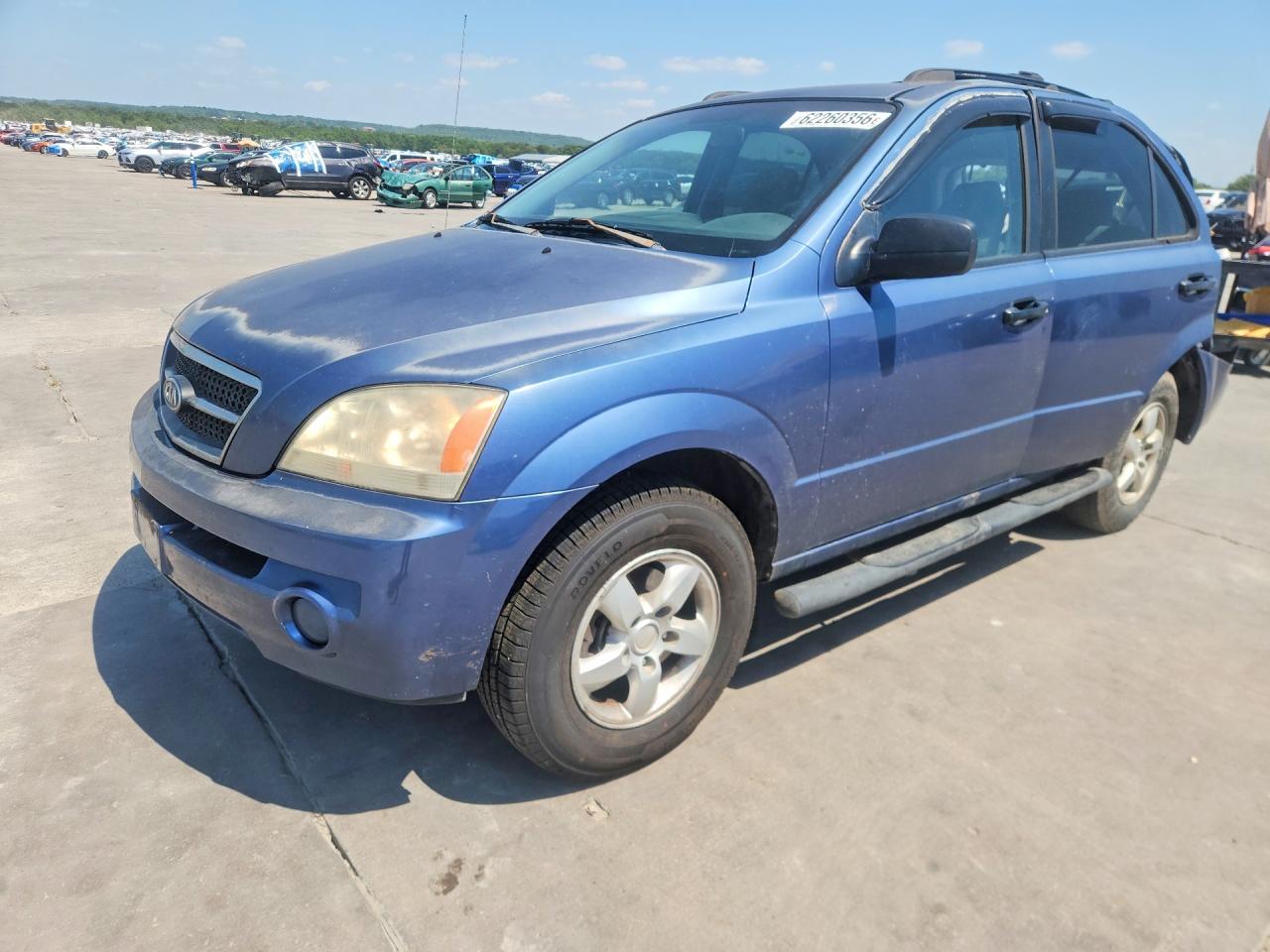 2006 Kia Sorento LX, VIN KNDJD733165613537 — Зад
