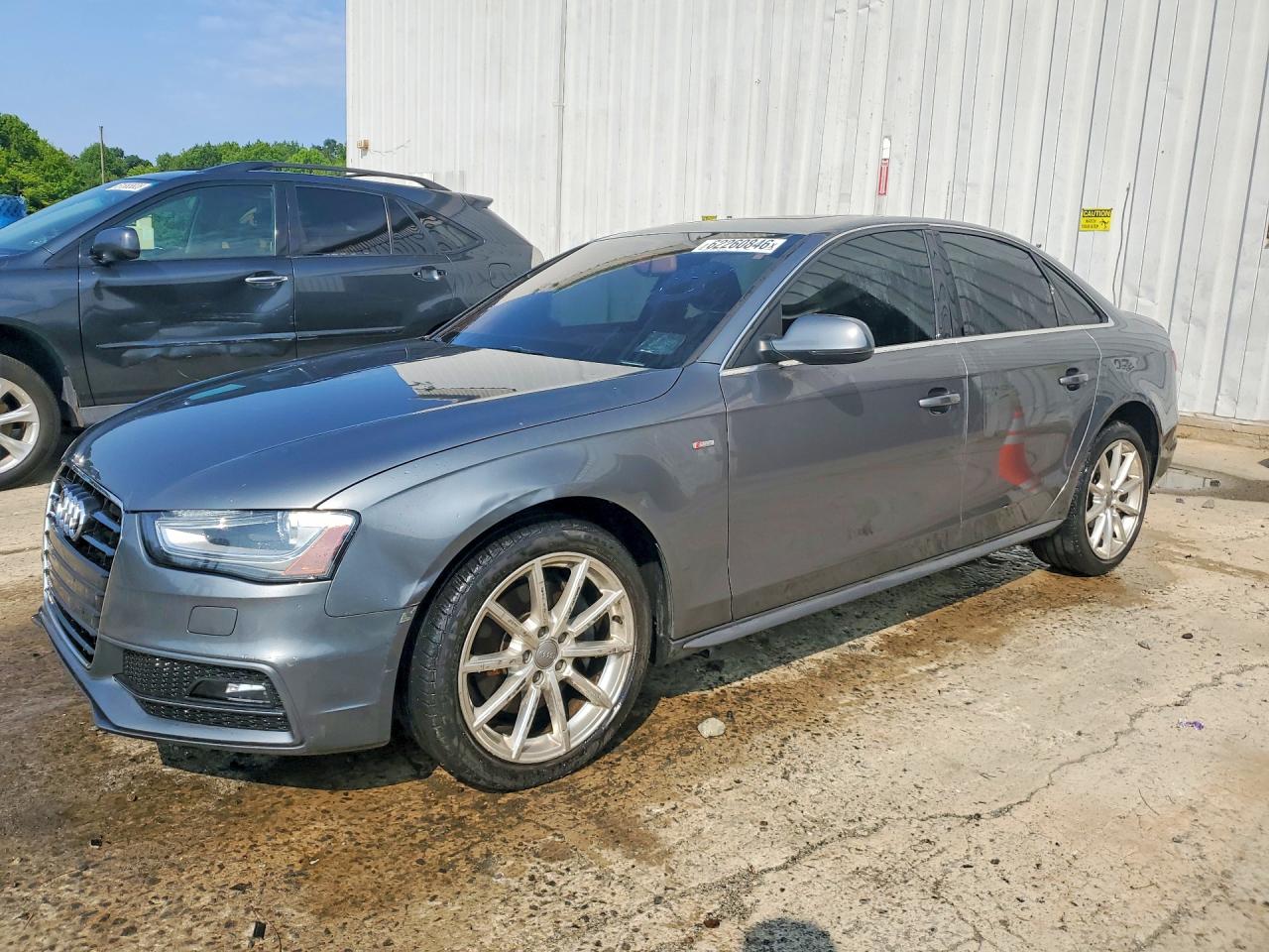 2015 Audi A4 Premium, VIN WAUBFAFL0FN044314 — Water / flood