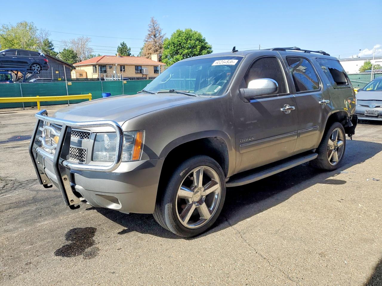2012 Chevrolet Tahoe LTZ, VIN 1GNSKCE01CR272447 — Vandalism