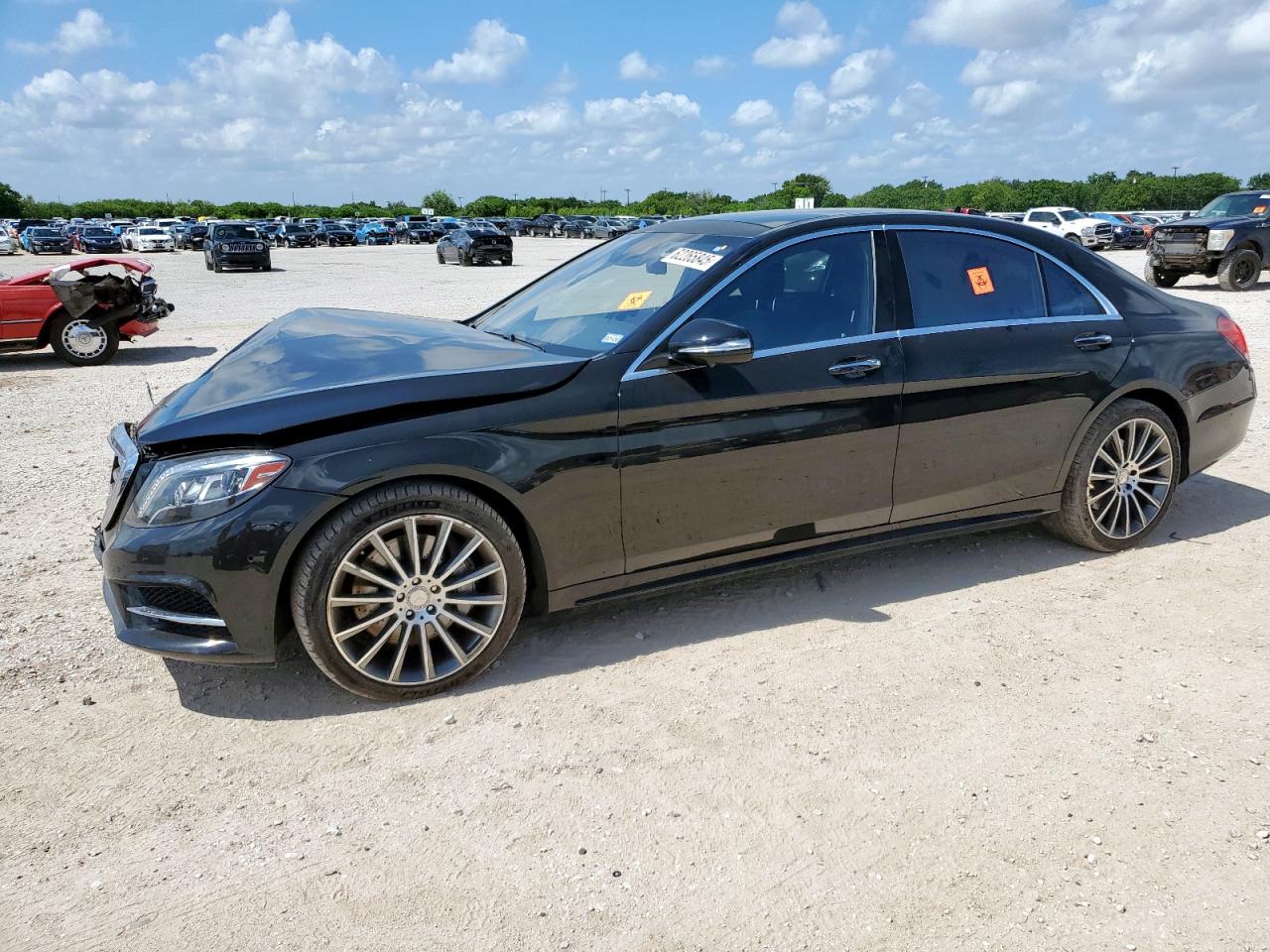 2015 Mercedes-Benz S 550, VIN WDDUG8CB8FA084697 — Front end