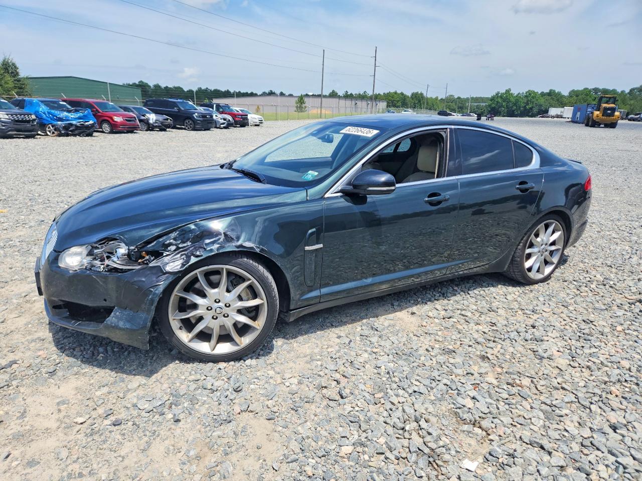 2011 Jaguar XF Supercharged, VIN SAJWA0HE3BMS01749 — Front end