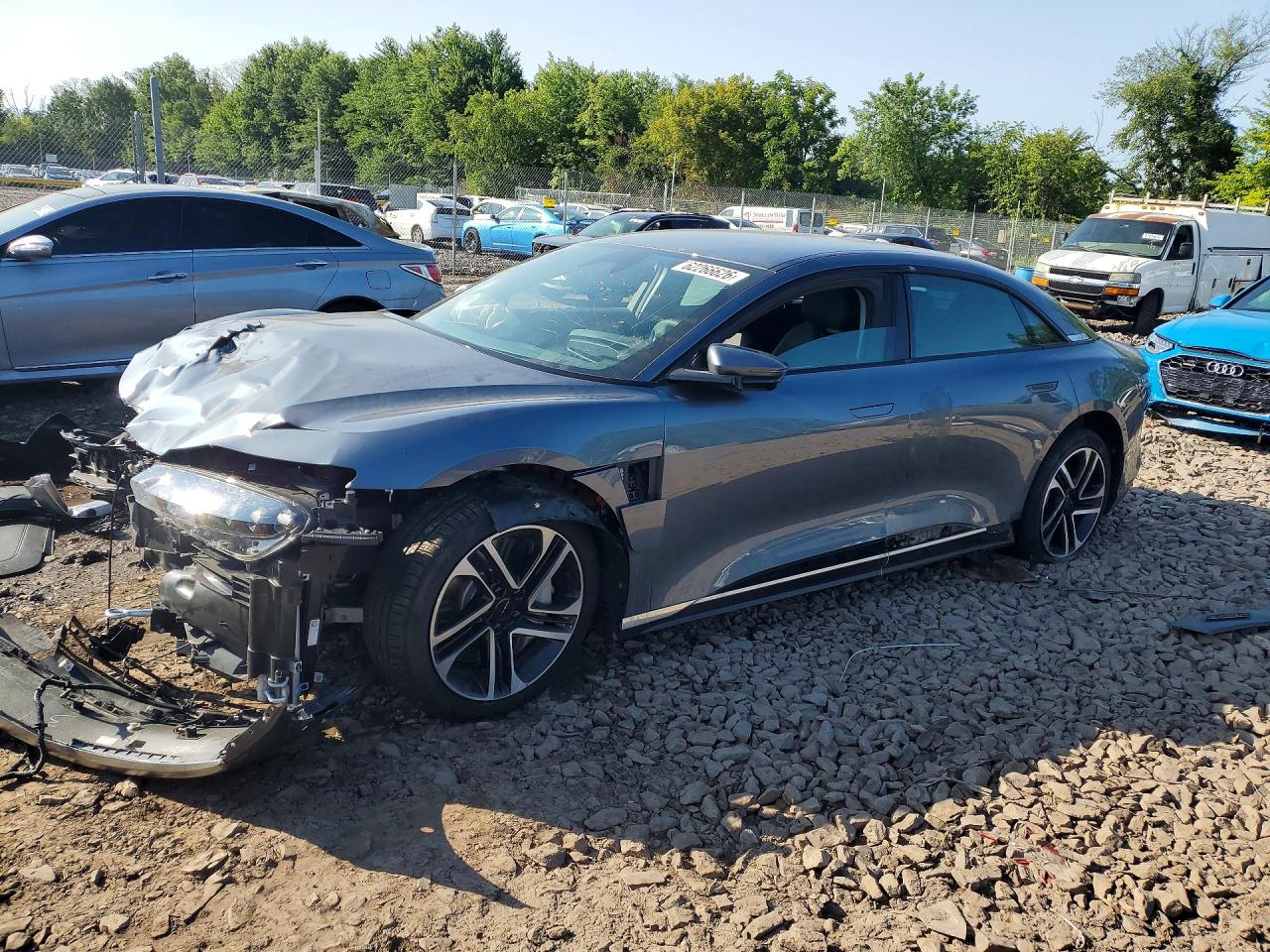 2026 Lucid Air Touring, VIN 50EA1TEA1TA022281 — Front end