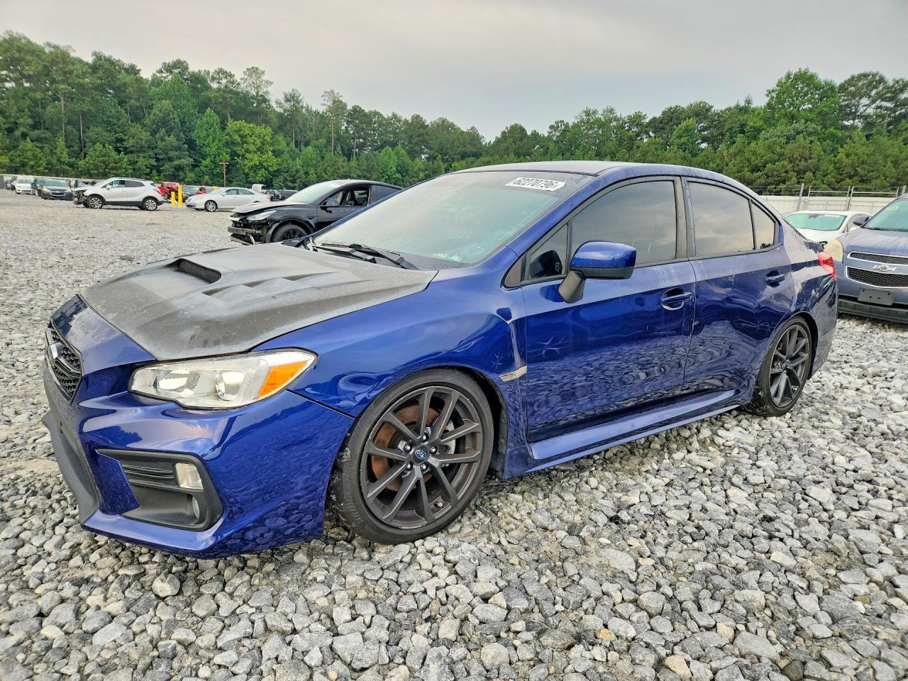 2019 Subaru WRX Premium, VIN JF1VA1C61K9810461 — Rear end