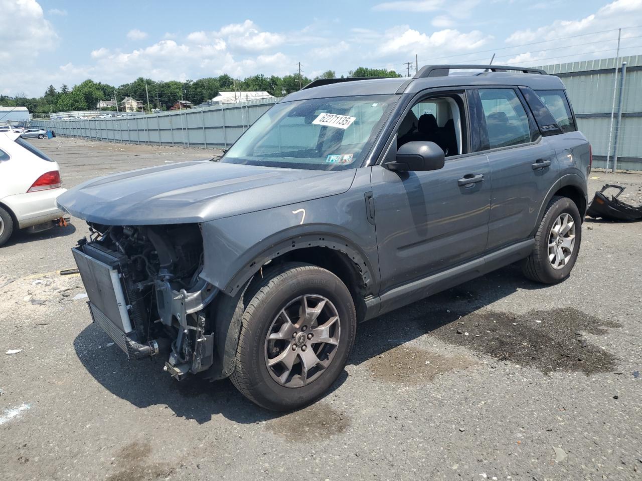 2021 Ford Bronco Sport, VIN 3FMCR9A63MRA60298 — Front end