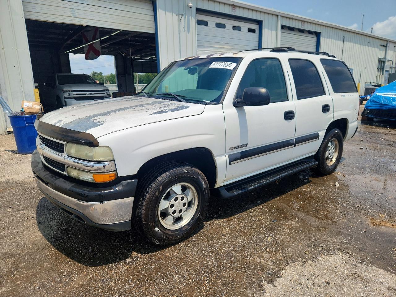 2003 Chevrolet Tahoe LS, VIN 1GNEC13V83J340013 — Rear end