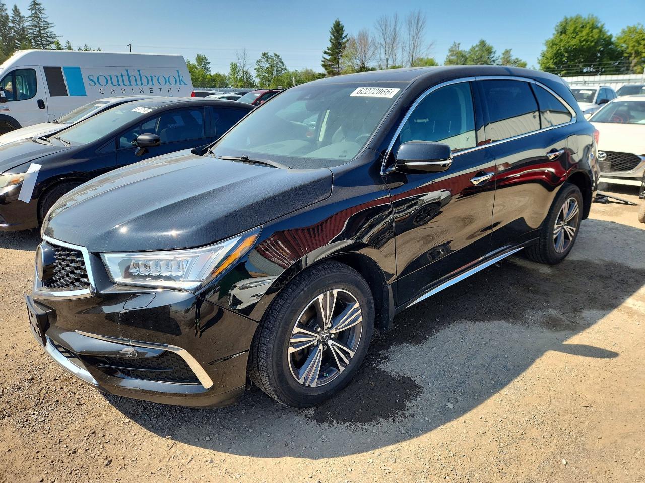2017 Acura MDX, VIN 5FRYD4H25HB507525 — Перед