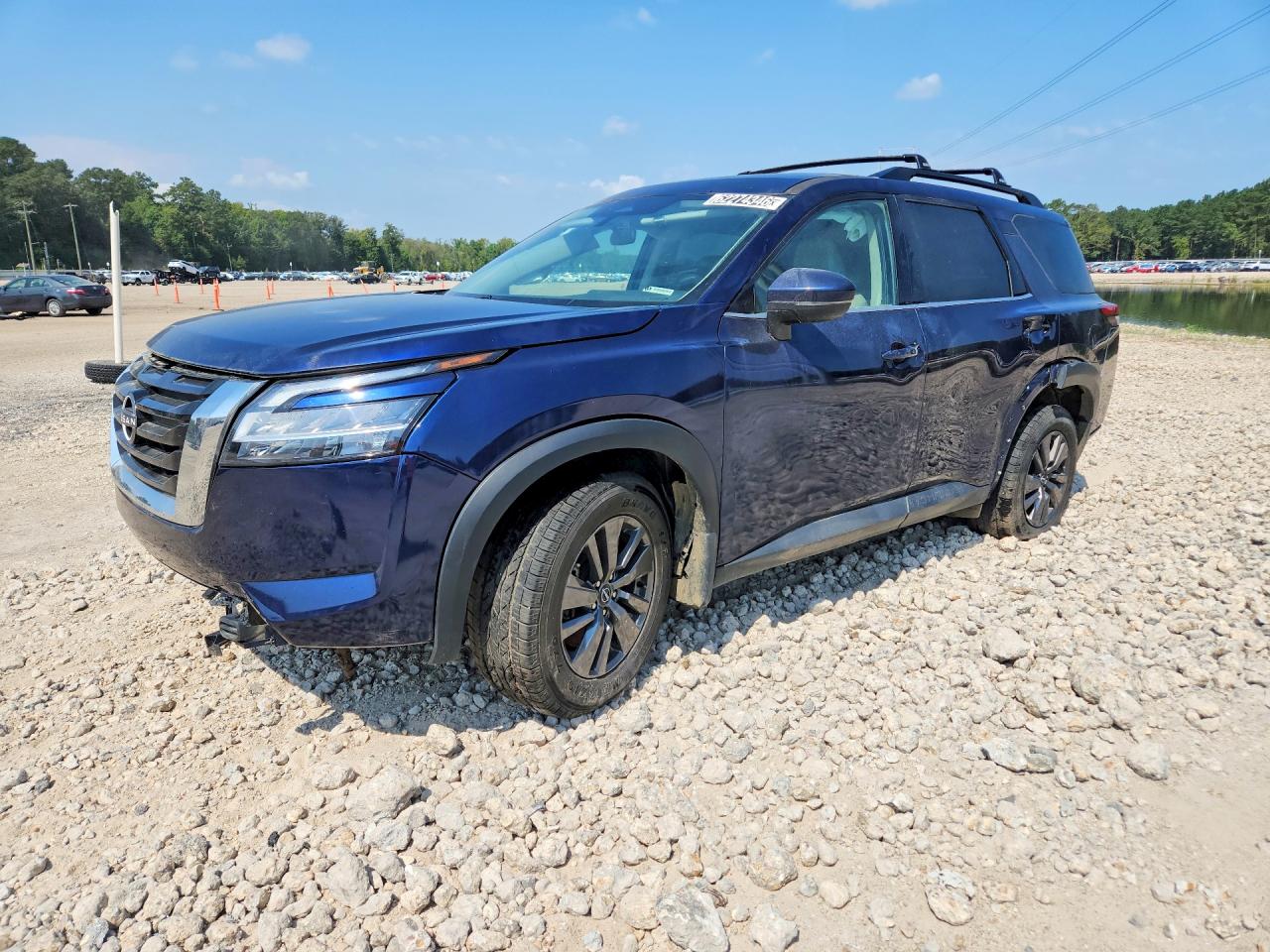 2022 Nissan Pathfinder SV, VIN 5N1DR3BAXNC242441 — Undercarriage