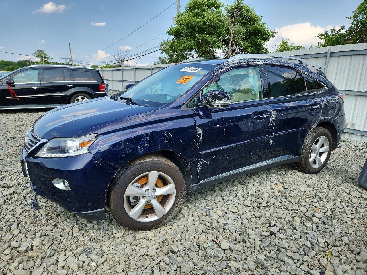 2014 Lexus RX 350, VIN 2T2BK1BA1EC247163 — Rollover