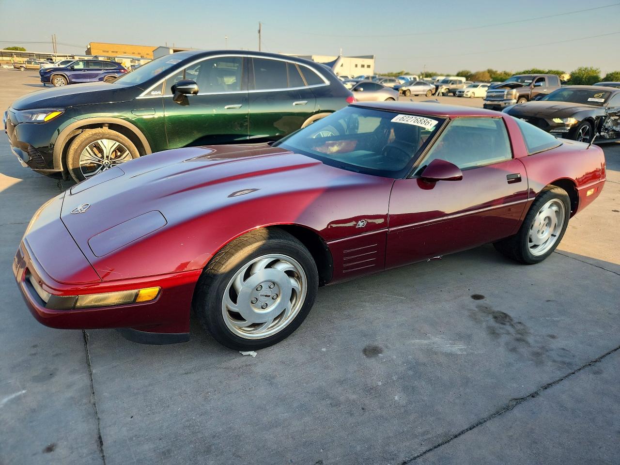 1993 Chevrolet Corvette, VIN 1G1YY23P3P5115200 — Normal wear
